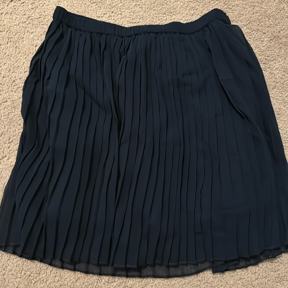 Navy skirt